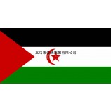 厂家直销批发各尺寸高端涤纶防晒防水西撒哈拉国旗定制各国各式高端奢华旗帜